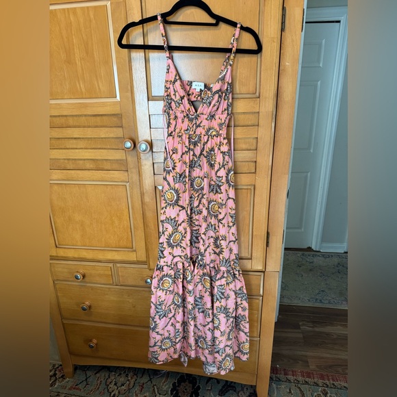 A.L.C Rhodes sunflower a-line dress - Picture 1 of 3